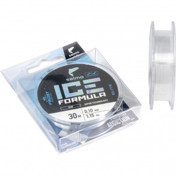 Леска монофильная зимняя SALMO ELITE ICE FORMULA CLEAR 030/016